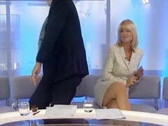 Christine Talbot Showing Off Her Legs