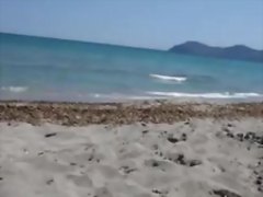 Beach blowjob and cum Watch part 2 on HOTWEBCAMTEENS ORG